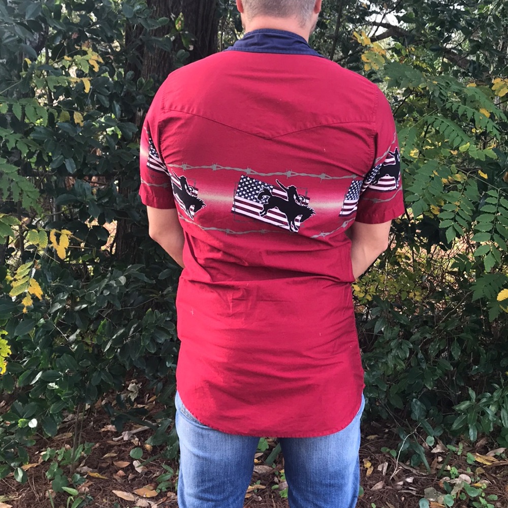 Cumberland Outfitters Men’s Rodeo Shirt - Picture 5 of 8